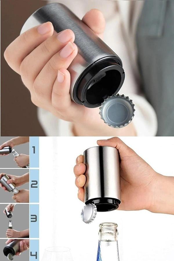 Otomatik Açacak - Otomatik Basmalı Şişe Kapak Açacağı - Image 1