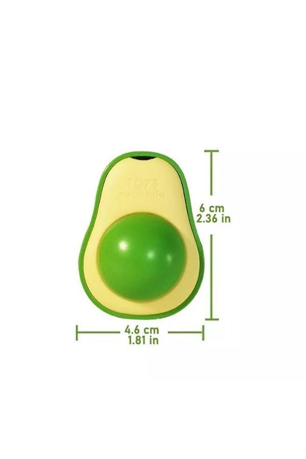 Avokado Tasarımlı Kedi Yalama Topu - Image 1