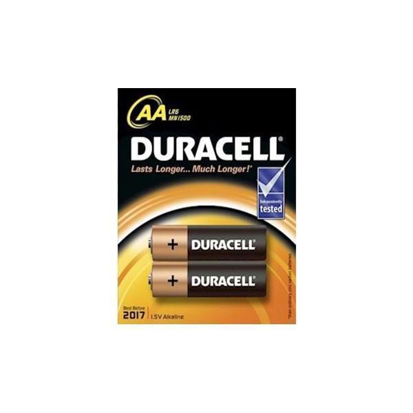 Duracell Alkalin Pil AA 2'' li Paket - Image 1