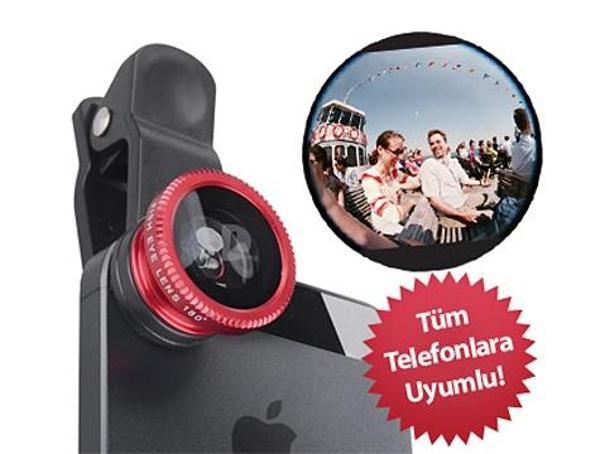 Balık Gözü Cep Telefonu Lensi (Tüm Modellere Uyumlu) - Image 1