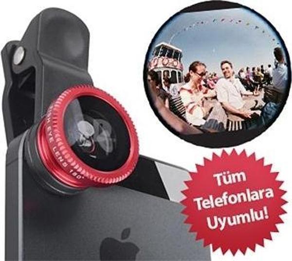 Balık Gözü Cep Telefonu Lensi (Tüm Modellere Uyumlu) - Image 1