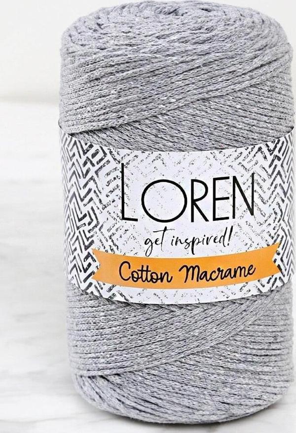  Cotton Macrame Gri - R082 - 34357 - Image 1