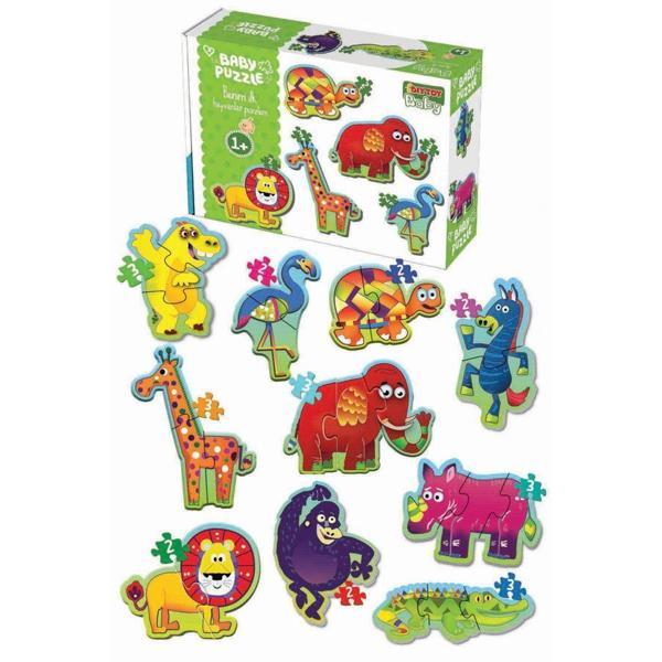1727 BABY PUZZLE BENİM İLK PUZZLEM ORMAN HAYVANLARI - Image 1