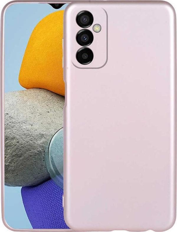 Coverzone Galaxy M23 Ile Uyumlu Kılıf Premier Silikon Kapak Rosegold - Image 1