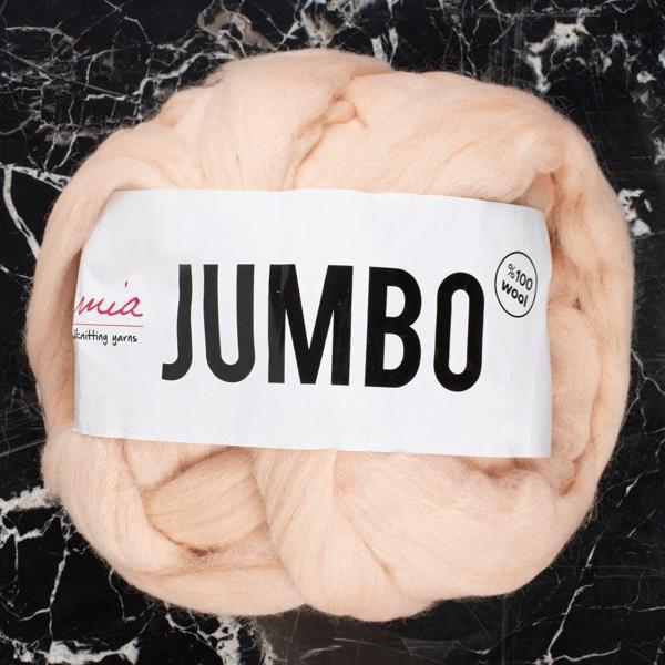 La Mia Jumbo Bej Dev Yün El Örgü İpi - J2 - Image 1