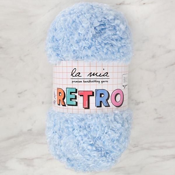 La Mia RETRO Bebe Mavi El Örgü İpi - LM0513 - Image 1