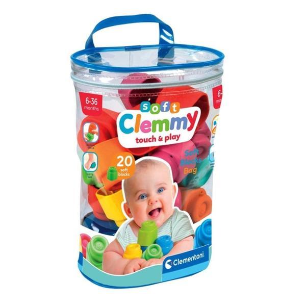 17877 Soft Clemmy - Yumuşak Blok Çantası 20 parça 6-36 ay - Image 1