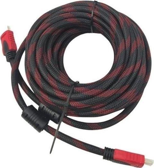 HDMI Kablosu HDTV Bilgisayar Uydu Görüntü Ses Full HD Sargılı Görüntü Aktarma Kablosu - Image 1