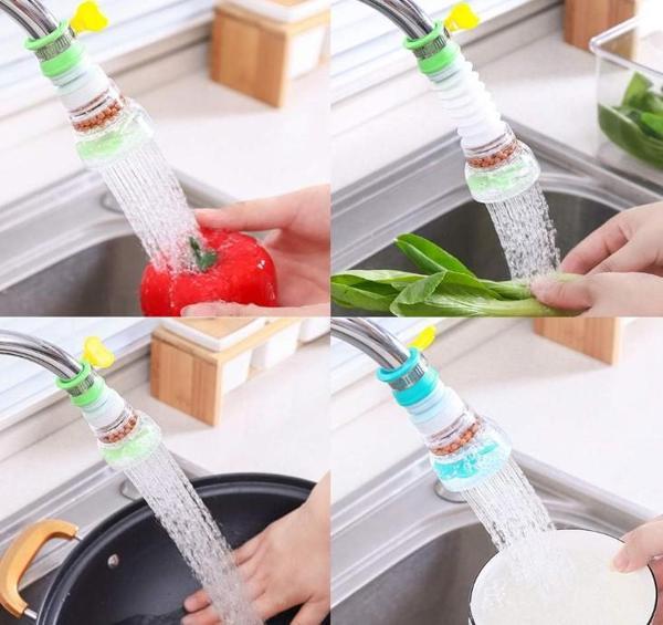 Oynar Başlıklı  Pervaneli Taşlı Musluk Başlığı - Image 1