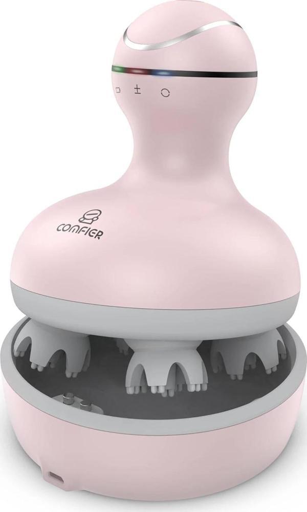 COMFIER Kablosuz Elektrikli Saç Derisi Masaj Cihazı - Pembe - Image 1