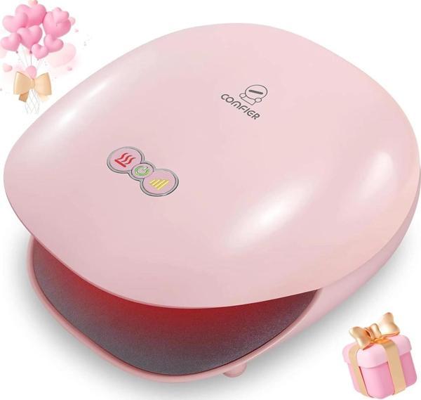 COMFIER Kablosuz Isıtmalı El Masaj Aleti, Karpal Tünel Sendromu - Pembe - Image 1