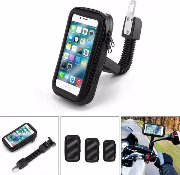 Bisiklet ve Motosiklet Su Geçirmez Telefon Tutucu 6.2" - Image 1