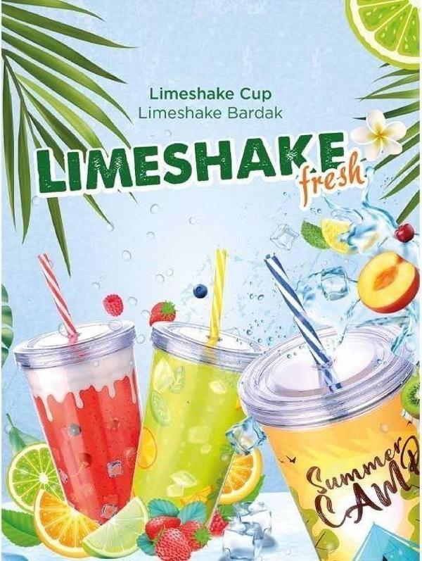 Cool Lime Bardağı - Limeshake Bardak 600 ML - Image 1
