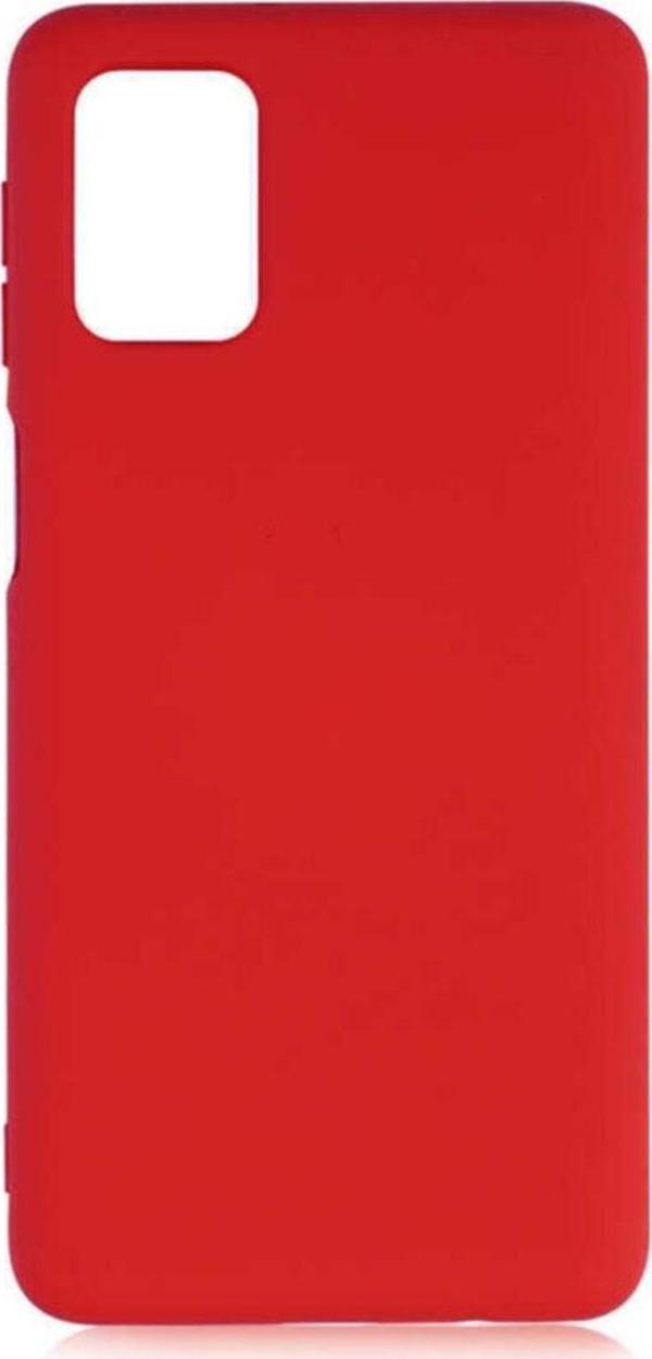 Coverzone Galaxy M31s Kılıf Delux Silkytermoplastik Kılıf Koyu Pembe - Image 1