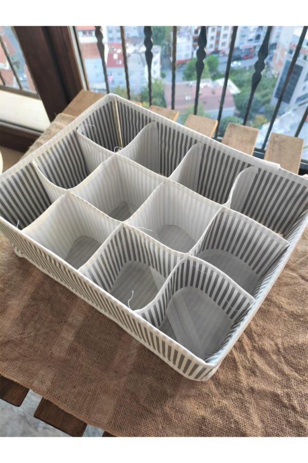 12 Bölmeli Pratik Bölmeli Çekmece Düzenleyici Organizer - Image 1