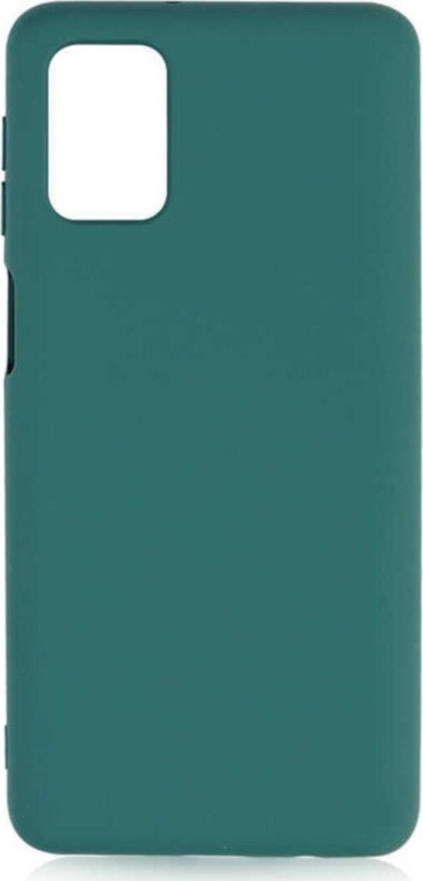 Coverzone Galaxy M31s Kılıf Delux Silkytermoplastik Kılıf Koyu Yeşil - Image 1