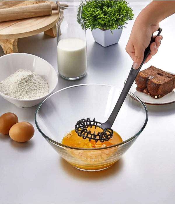 Pratik Spiral Çırpıcı  Un- Yumurta - Krema Karıştırıcı - Image 1
