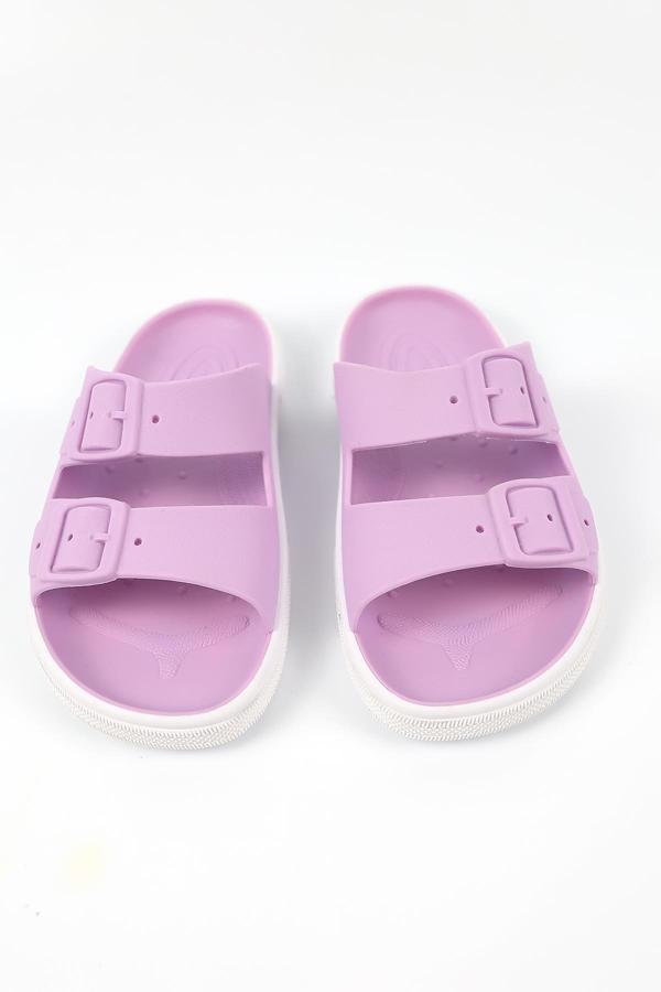 Boatilus Rocksy-F  Lilac/White Kız Çocuk Terlik - Image 1