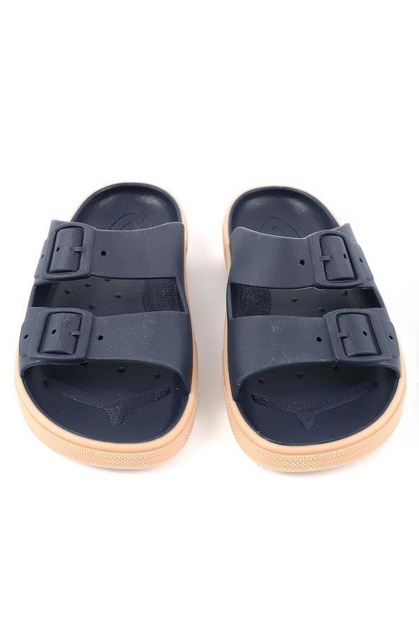 Boatilus Rocksy-F Navy/Beige Erkek Çocuk Terlik - Image 1