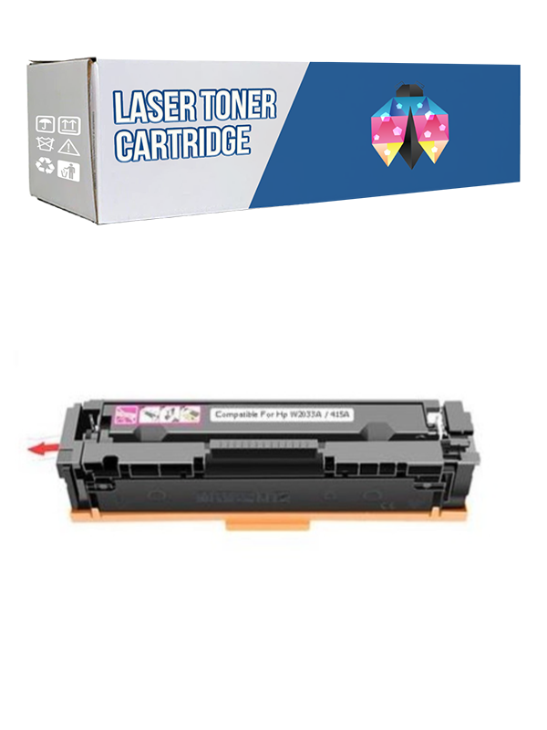 Safir Toner Hp 415A-W2033A LaserJet Pro MFP M479dw - M479fdn Kırmızı 2.400 Syf Çipli Muadil Toner - Image 1