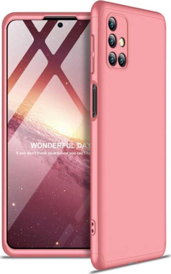 Coverzone Galaxy M31s Kılıf Soft Hard Koruma Ays Rosegold - Image 1