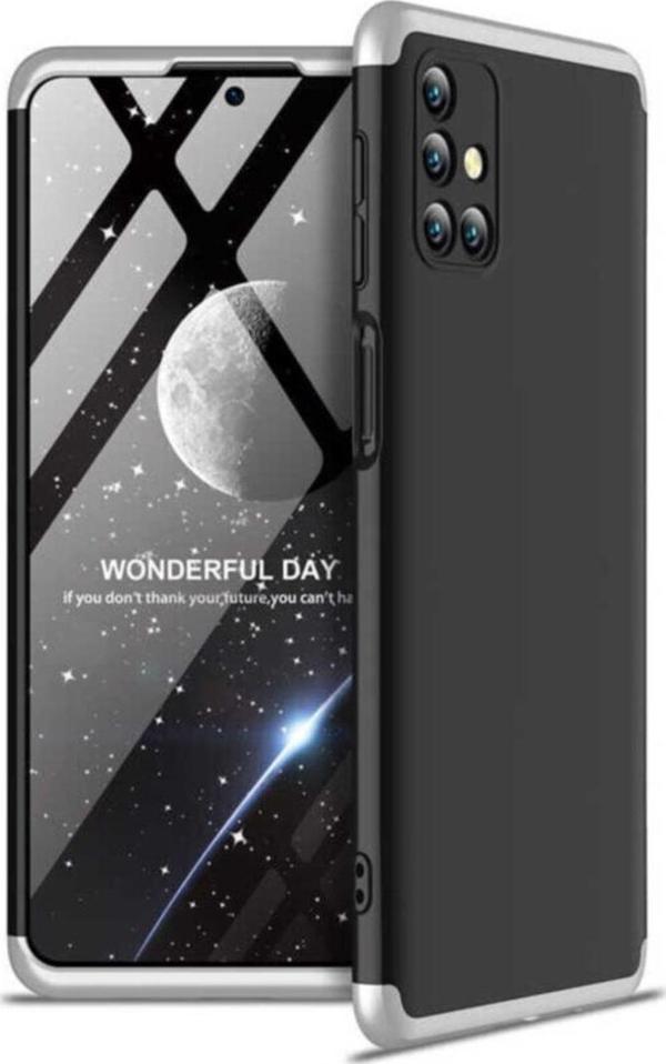 Coverzone Galaxy M31s Kılıf Soft Hard Koruma Ays Siyah-gri - Image 1