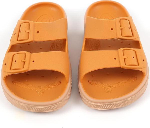 Boatilus Rocksy-F Pumpkin/Beige Çocuk Terlik - Image 1
