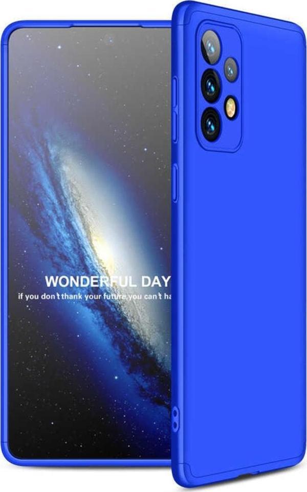 Coverzone Galaxy A73 Kılıf Soft Hard Koruma Ays Mavi - Image 1