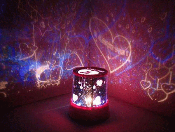 Star Love Projeksiyonlu Gece Lambası - Image 1