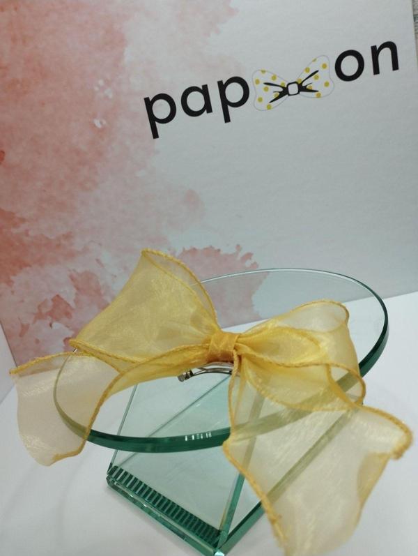 Papyonbaby0 Tül Fiyonk Toka - Gold - Organik & El Yapımı - Image 1