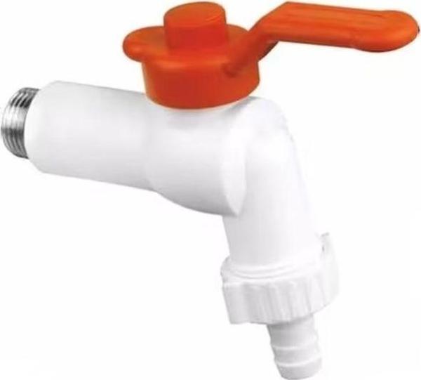 Yapıtaşı Yt177 Küresel Kollu Plastik Bahçe Musluğu 1/2X20Mm - Image 1