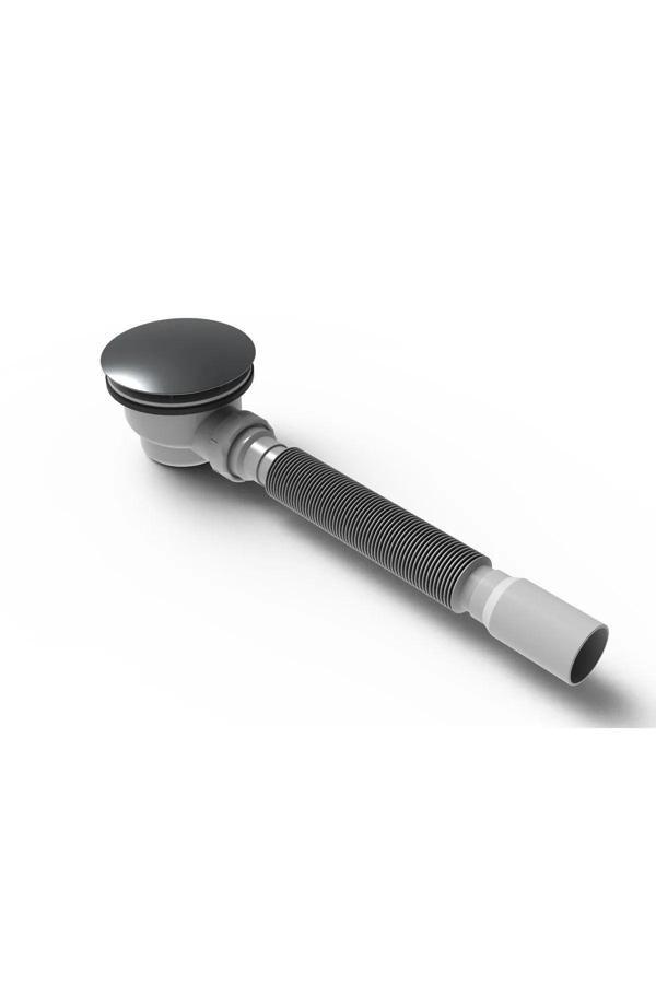 Yapıtaşı Yt74 Silindirik Duş Teknesi Sifonu Körüklü 50Mm - Image 1
