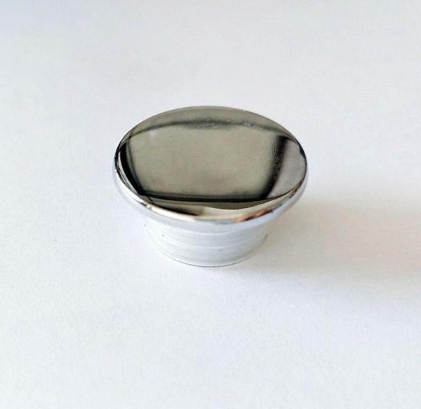 Yapıtaşı Yt317 Klozet Temiz Su Girişi Delik Kapatma Tapası Contalı Krom Renk 2Adet - Image 1