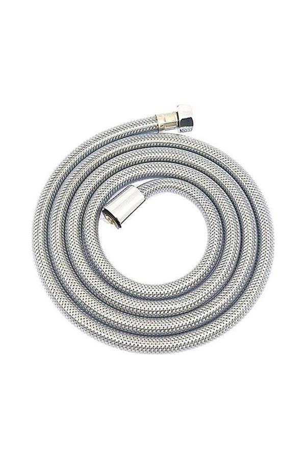 Yapıtaşı Yapıtaşı Yt278 Kartepe Çelik Örgülü Kopmaz Jakuzi Duş Spiral Hortumu 2Metre - Image 1