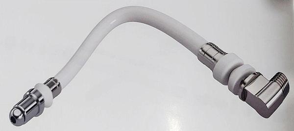 Yapıtaşı Yt124 Asma Klozet Esnek Taharet Çubuğu Dirsekli Baglantı 90Mm - Image 1