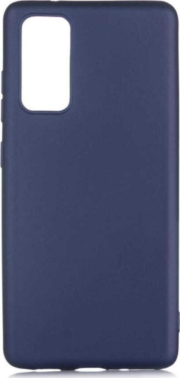 Coverzone Galaxy S20 Fe Kılıf Premier Silikon Arka Kapak Kılıf Lacivert - Image 1