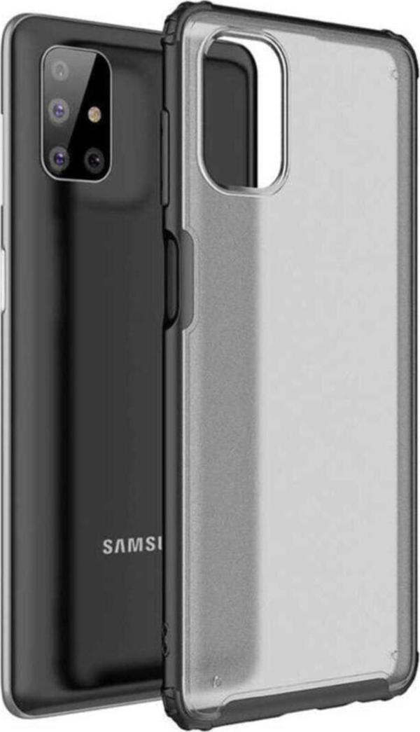 Coverzone Galaxy S20 Fe Kılıf Strongclear Extreme Soft Siyah - Image 1