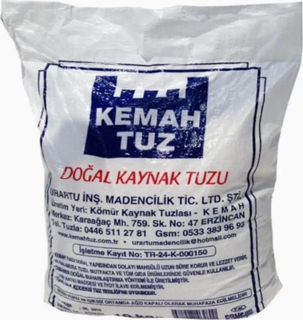 Kemah Tuz Kemah Doğal Kaynak Tuzu 10 Kg. - Image 1