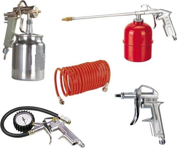 Cora ( Os79501 ) 5 Parça Havalı Boya Tabancası Seti Fs-5000 C - Image 1