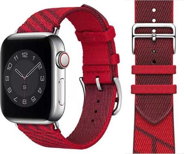 Coverzone Apple Watch 3/4/5/6 İle Uyumlu 38mm Kayış Inaki Metal Alaşım Toka Hasır Kordon Rio - Image 1