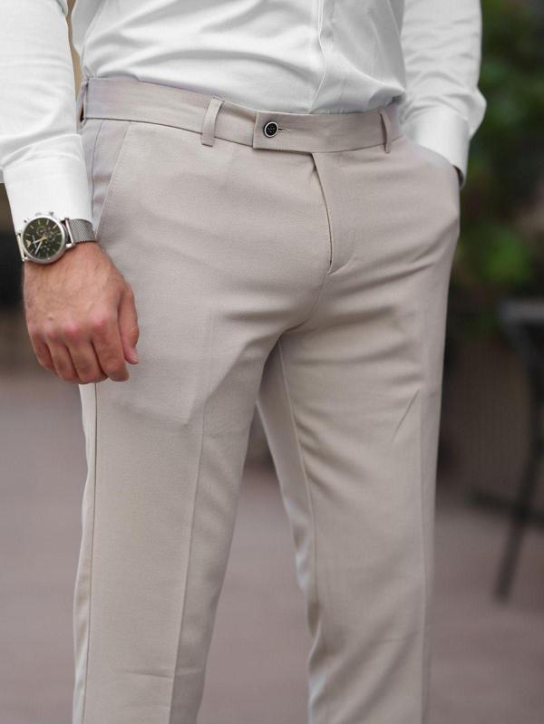 Basel.Co A Kalite Slim Fit Likralı Kumaş Pantolon - Image 1