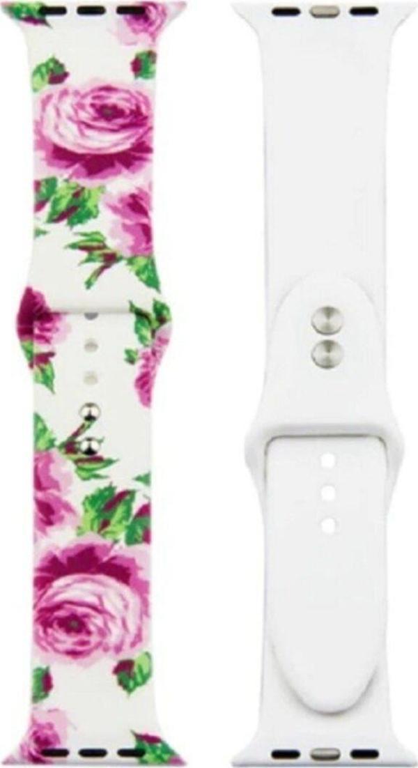 Coverzone Apple Watch 38-40mm Grafiti Desenli Kayış Kordon Grafiti No-21 - Image 1