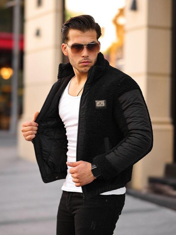 Basel.Co Erkek Peluş Şişme Mont - Image 1