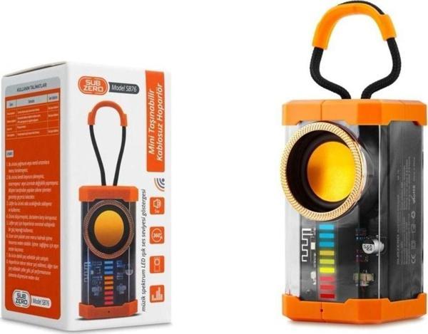 Feerra Bluetooth Kontrollü Mini Ses Bombası – Güçlü Ses, Kompakt Tasarım, Kablosuz Müzik Keyfi - Image 1