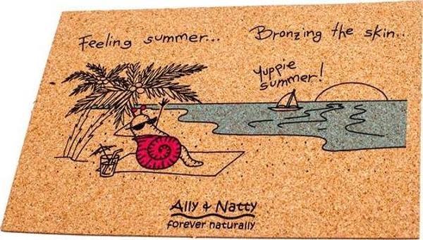Şön Art Ally&Natty Kartpostal Mantar Summer - Image 1