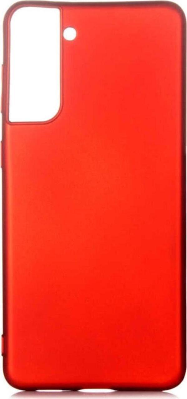 Coverzone Galaxy S21 Uyumlu Ultra Kılıf Premier Silikon Arka Kapak Kılıf Kırmızı - Image 1