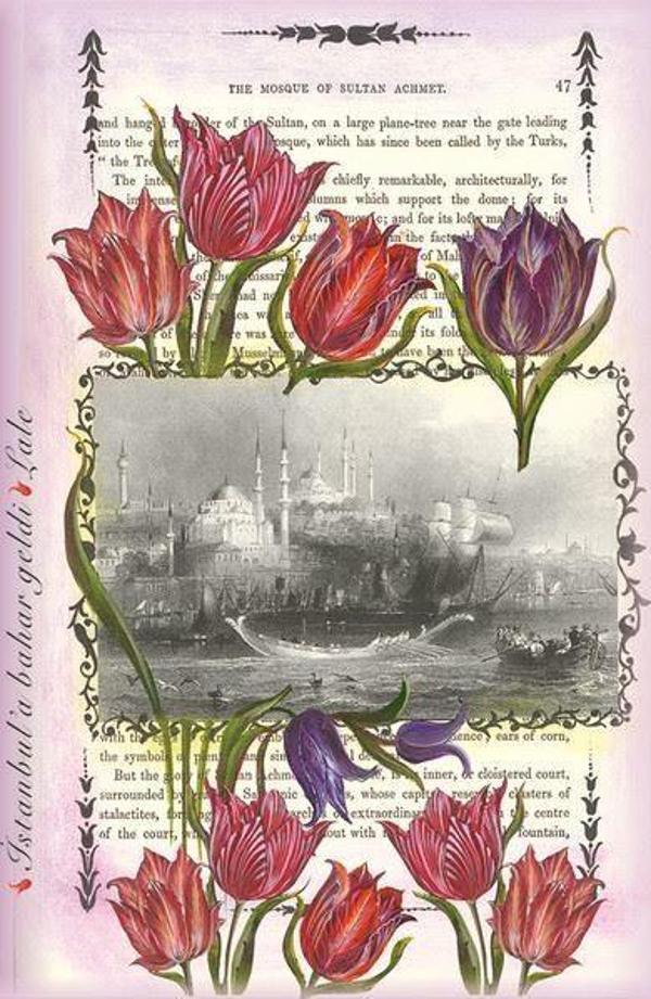 Galeri Alfa İstanbul'a Bahar Geldi Lale 2 Büyük Defter - Image 1