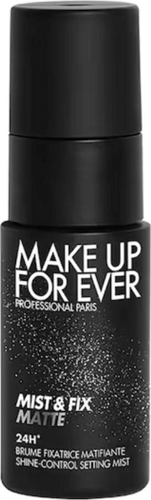 MAKE UP FOR EVER Mist & Fix Matte - Seyehat boyu sabitleyici sprey - Image 1