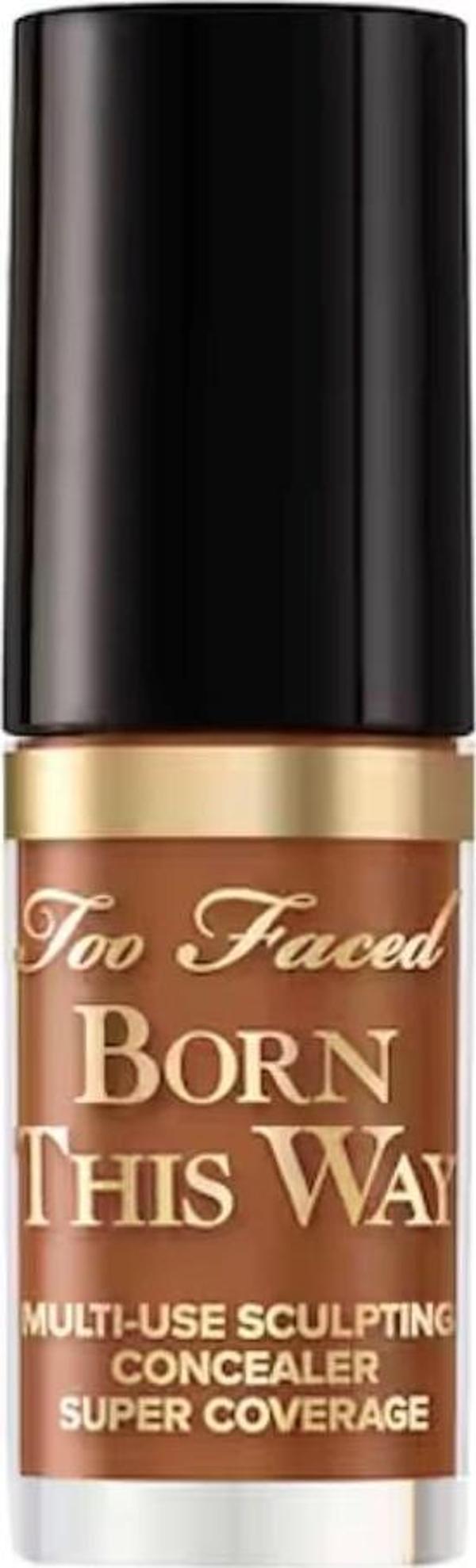 Too Faced Born This Way Super Coverage Concealer - Kapatıcı, Seyahat Boyu 2 ml - Chestnut  - Image 1