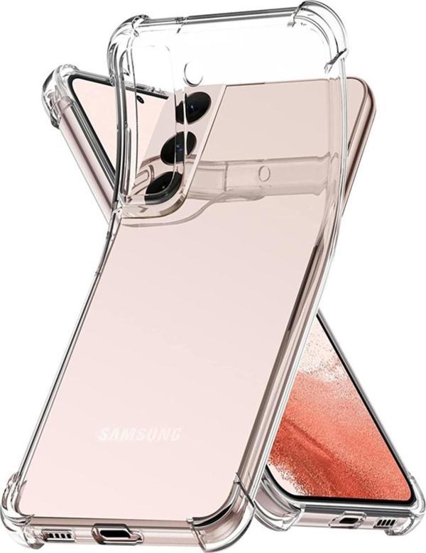 Coverzone Galaxy S22 Ile Uyumlu Kılıf Kamera Korumalı Nitro Anti Shock Silikon - Image 1